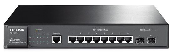 Par Marques: Switch administrable niveau 2 10 ports Gigabit 2 x SFP  TL-SG3210