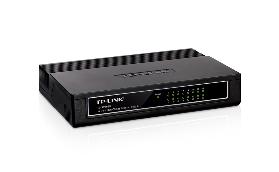 Switch TP-Link 16 Ports TL-SF1016DS Rackable - YOUTECH